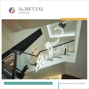 تصميم وتنفيذ درج عصري وعالي الجودة للمنزل أو المكتب | Modern High-Quality Stair Design & Execution